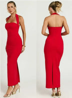 Thea | Halter-back Maxi Dress
