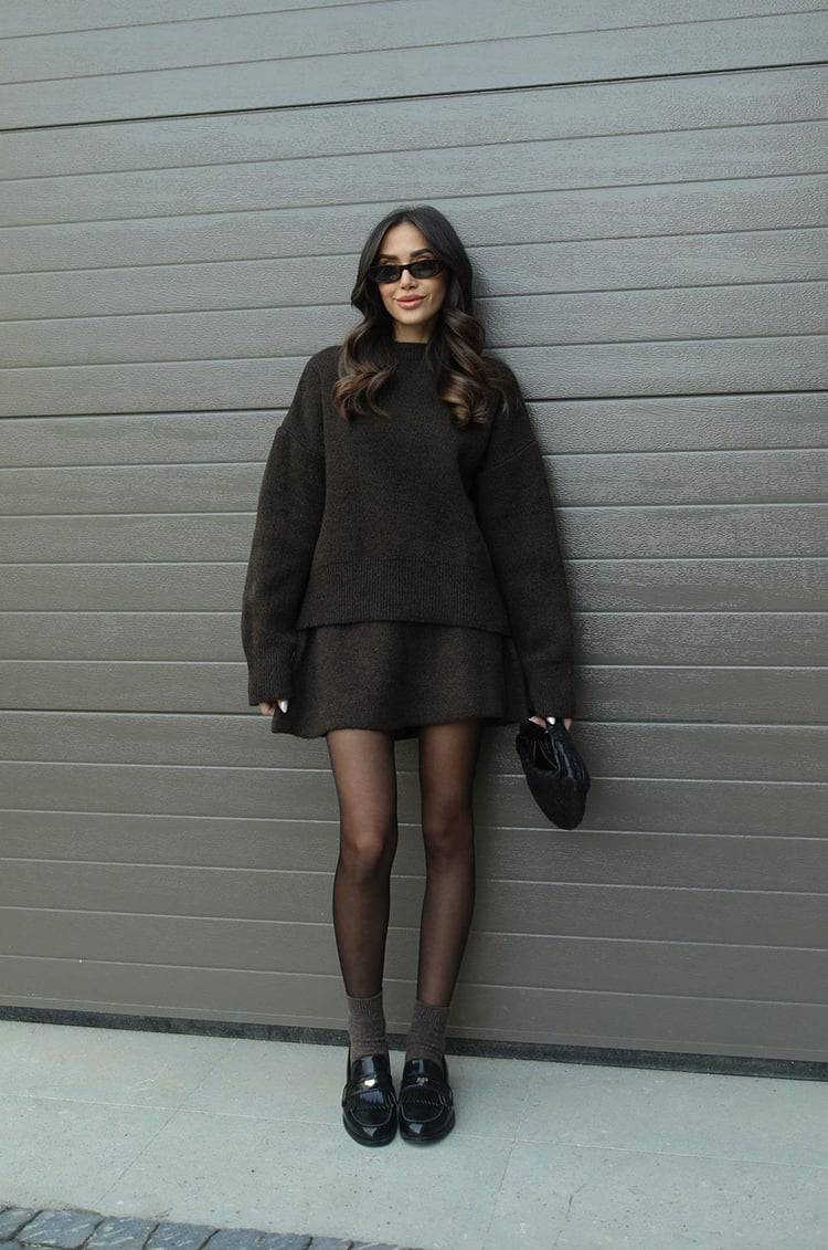 Nadia Knit & Mini Skirt