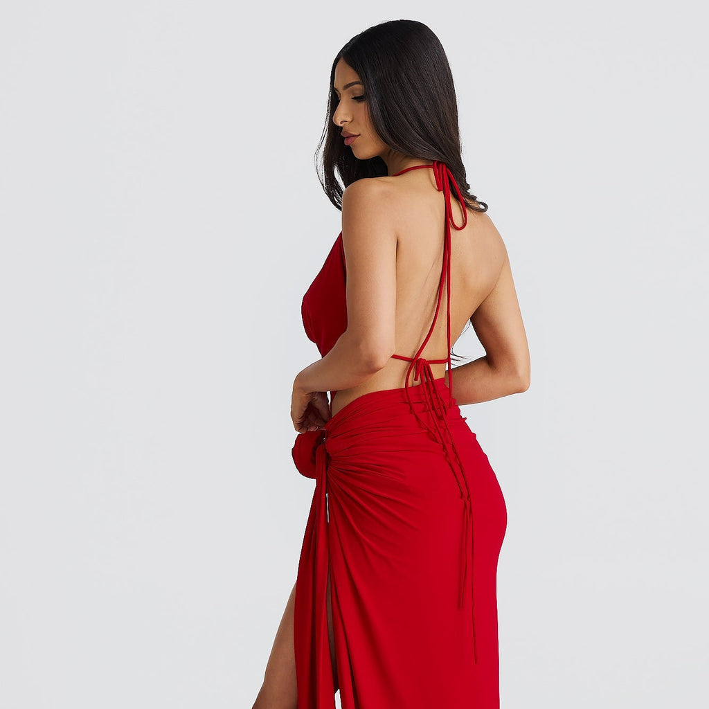 Luana Two Piece Flower Dress