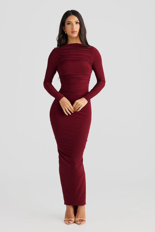 Elvy Elegant Longsleeve Dress