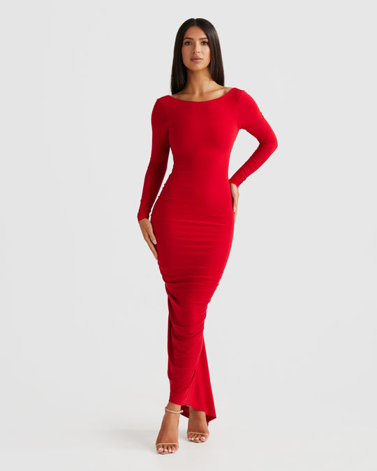 Camily Open Back Dress