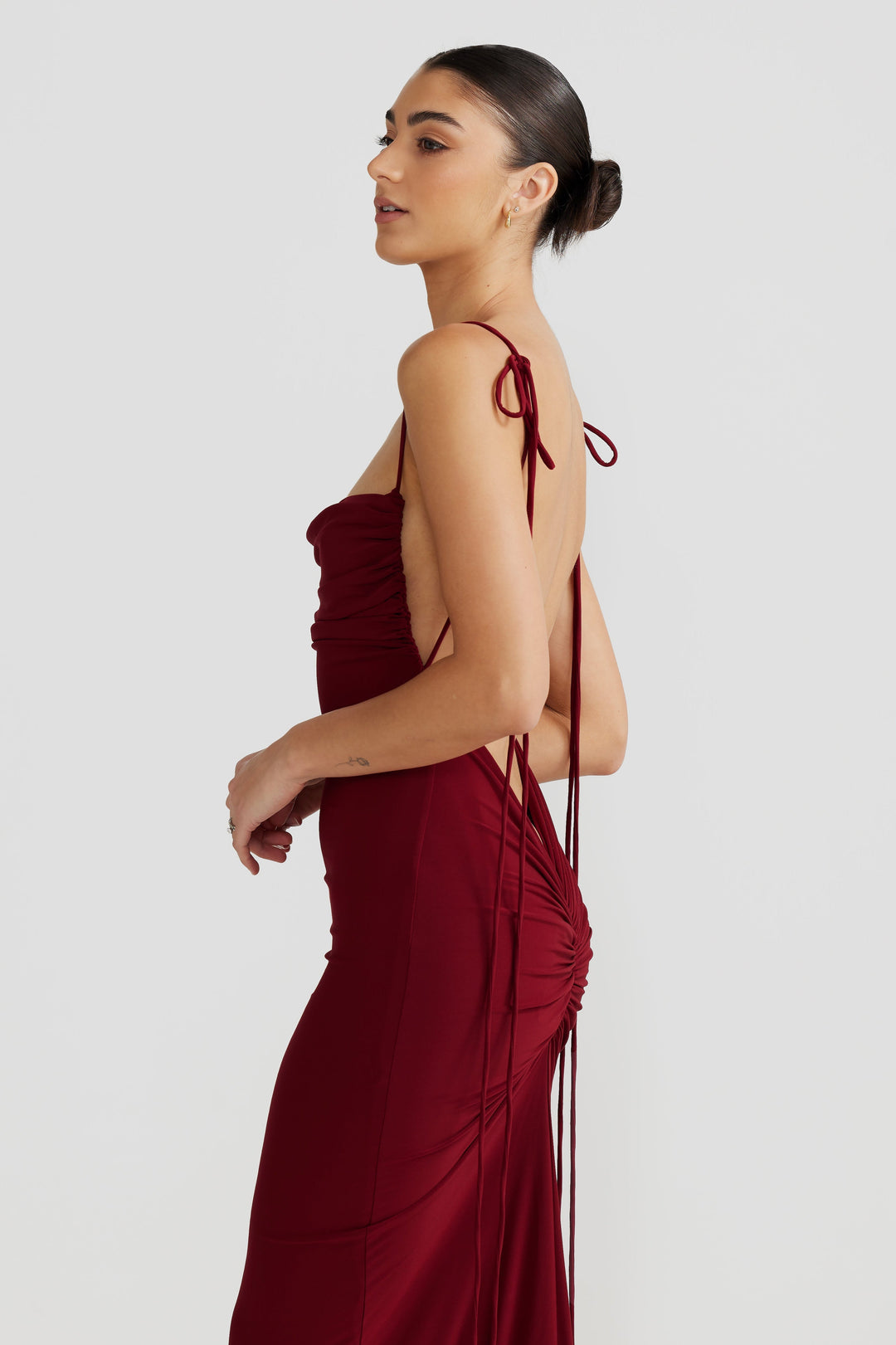 Jessy Long Lace Dress