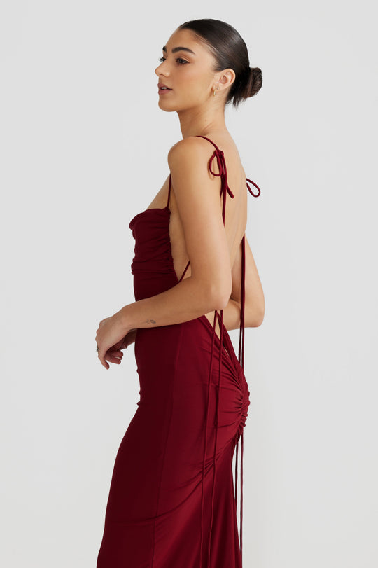 Jessy Long Lace Dress