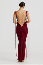 Jessy Long Lace Dress