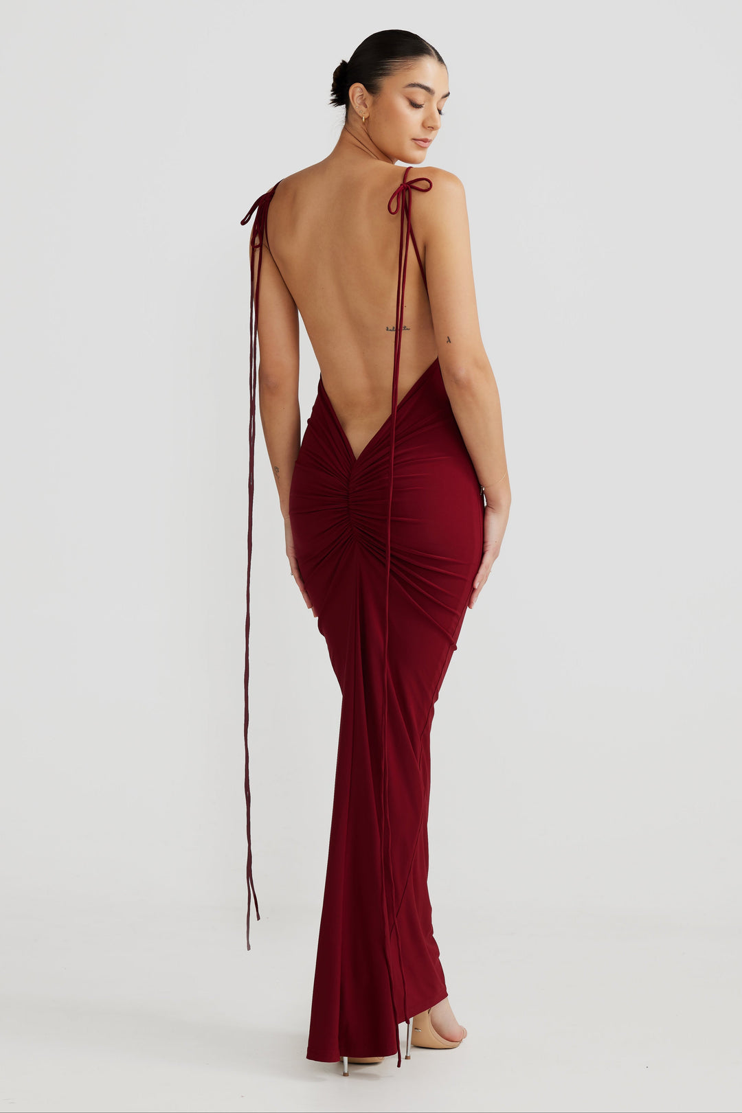 Jessy Long Lace Dress