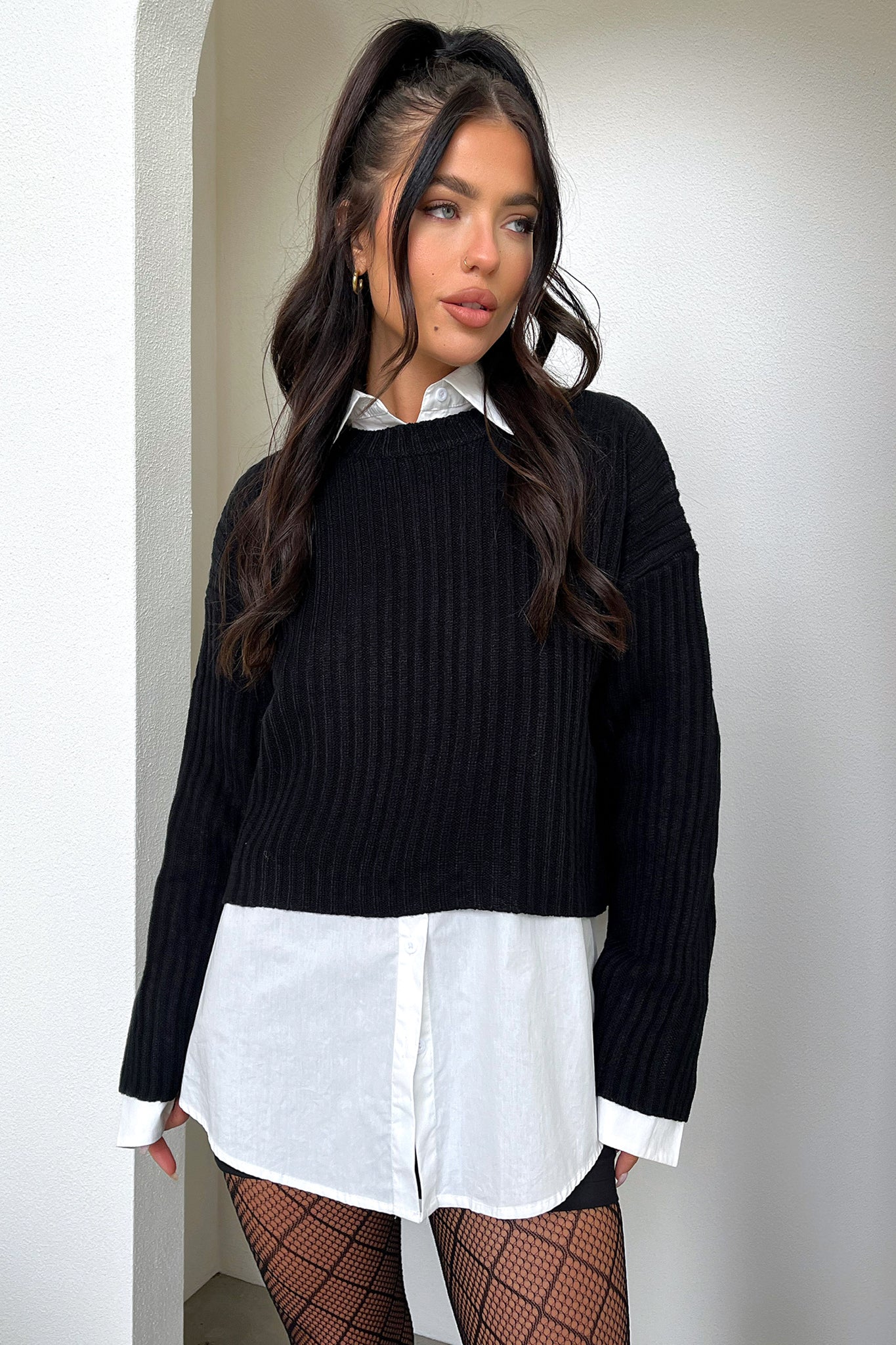 Mina Knit - Black