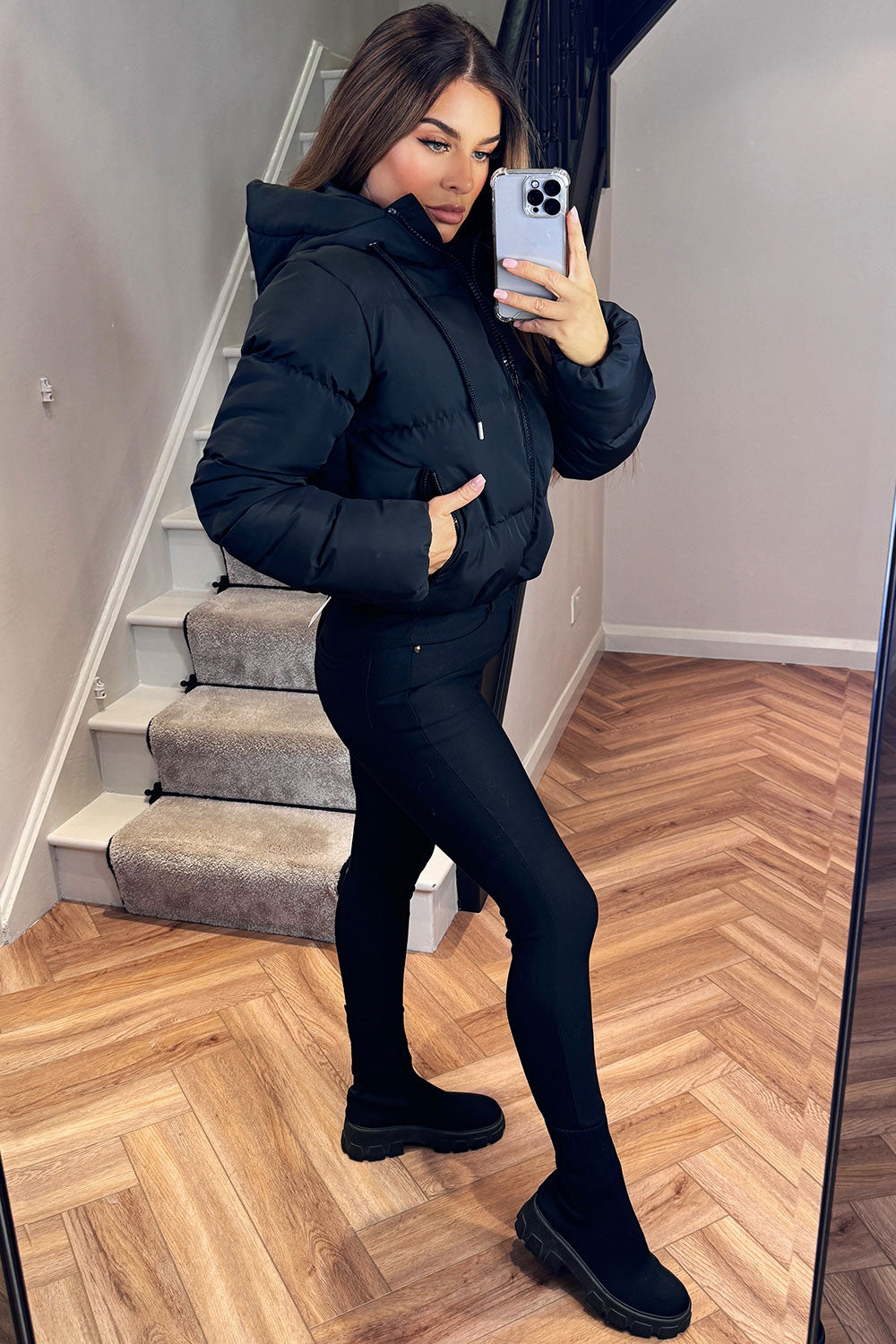 Avana Hooded Puffer Jacket