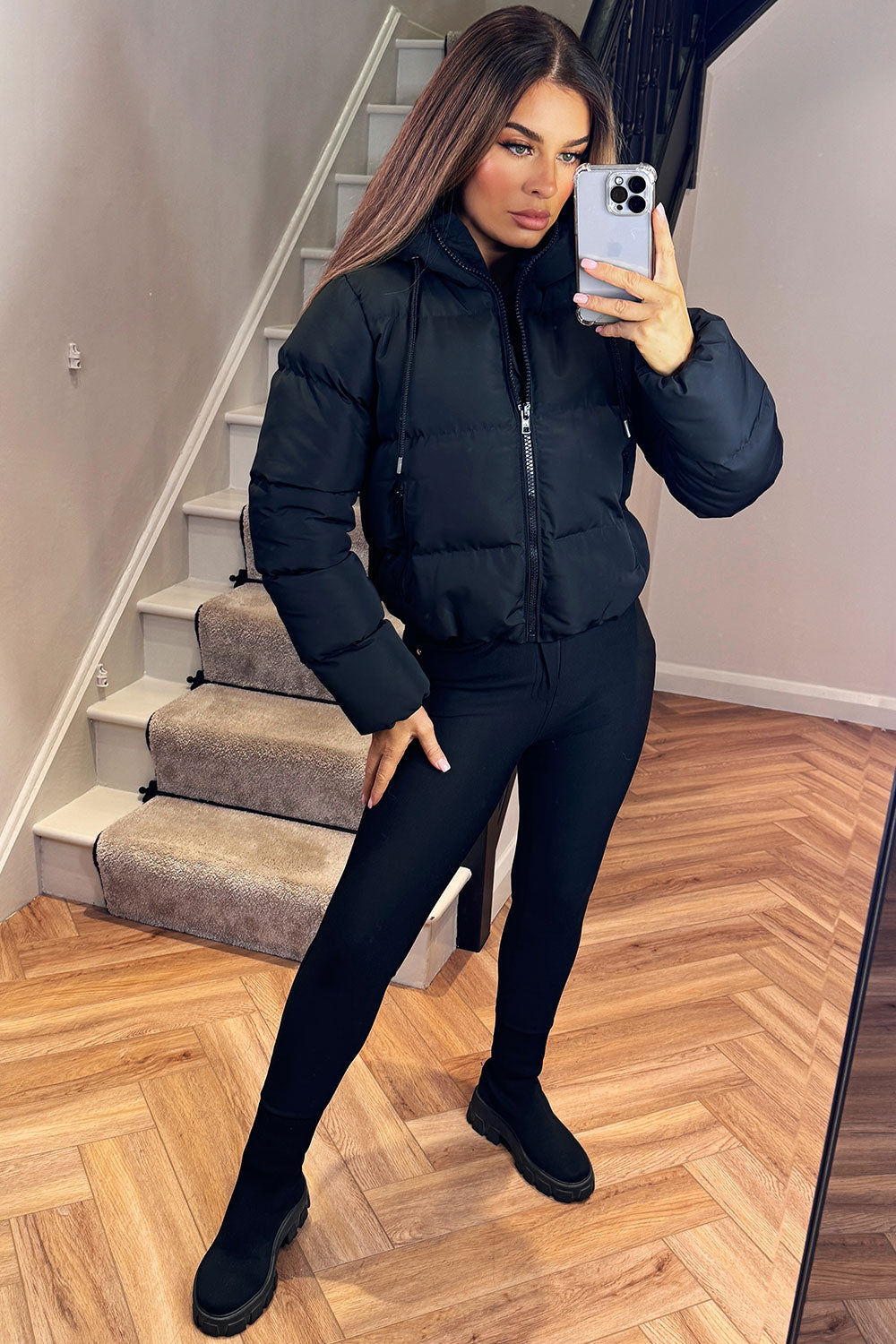 Avana Hooded Puffer Jacket