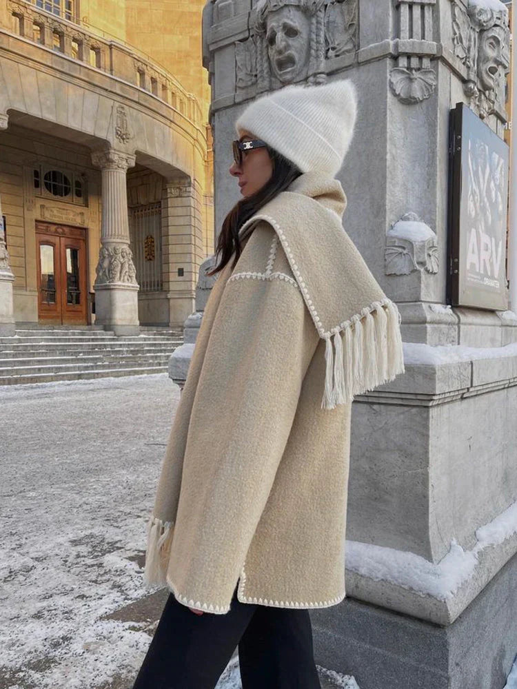 Georgina Scarf Coat