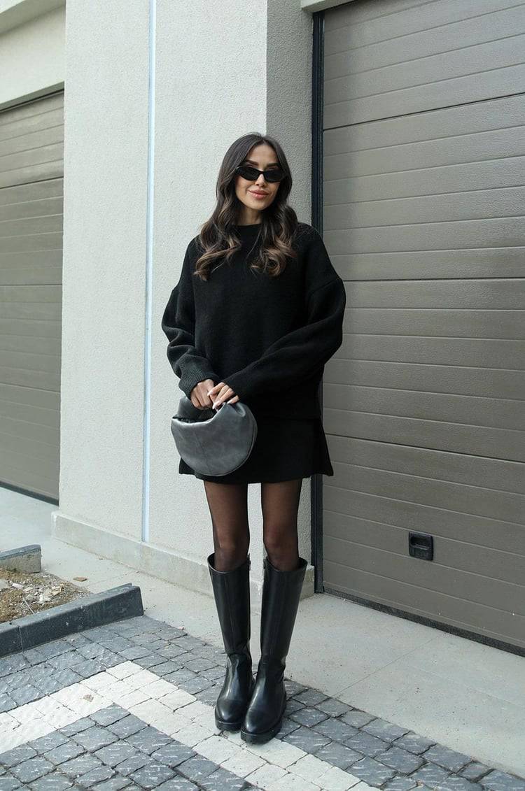 Nadia Knit & Mini Skirt